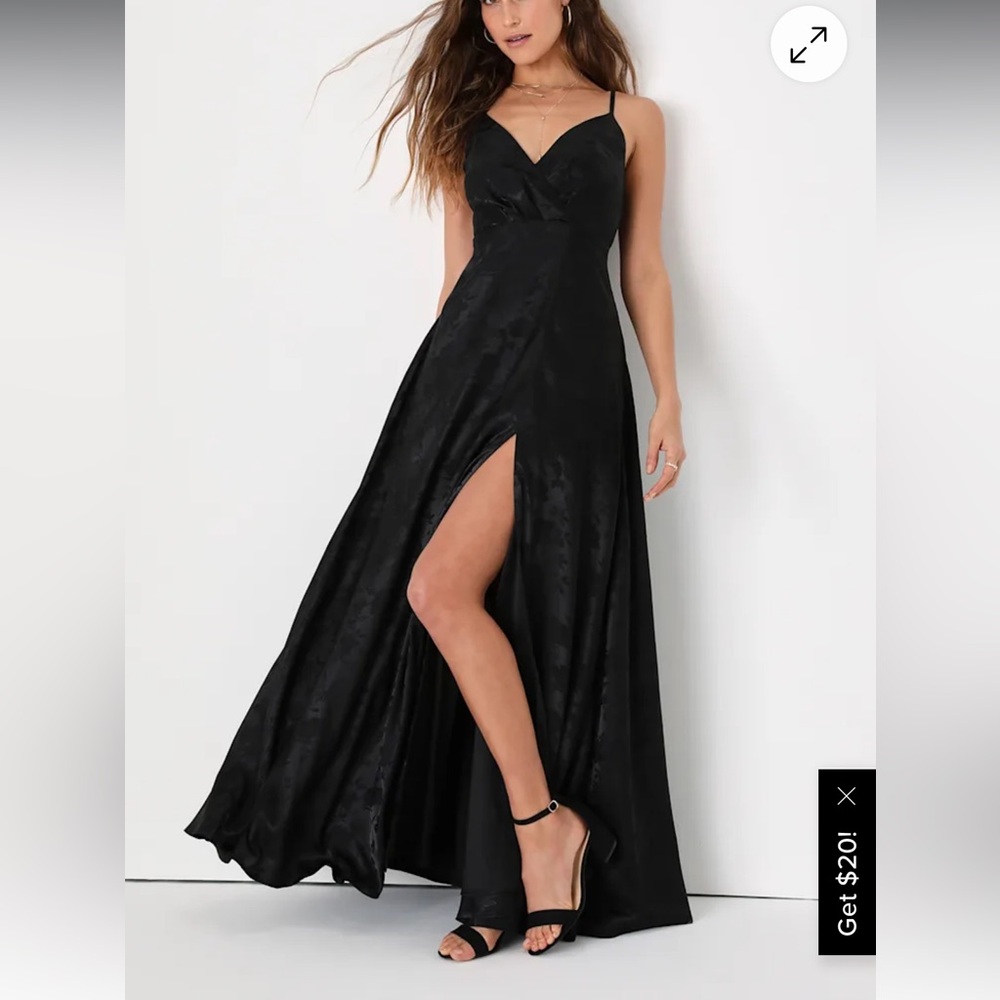 Elegant Black Evening Gown